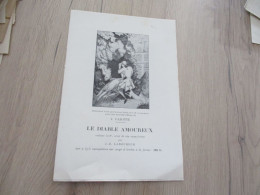 Pub Publicité X 2 Pages Livre Illustrés Par J.E.Laboureur Tirées D'un Livre Surement - Advertising