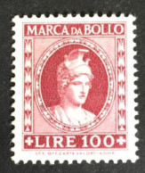 1971 - Italia - Marca Da Bollo Da Lire 100 -  Nuovo - A1 - Fiscales