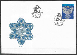 2016 SLOVAQUIE 704 FDC Dentelle - FDC