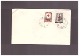 Trieste Zona B - 1952 Fdc Croce Rossa- Rote Kreuz - Croix Rouge . Red Cross - Used