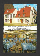 Québec - La Cité - Aux Anciens Canadiens Restaurant Une Des Plus Vieilles Maisons De Québec 1875 - Québec - La Cité