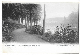 CPA Boitsfort, Vue Matinale Sur Le Lac - Watermaal-Bosvoorde - Watermael-Boitsfort