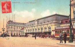 Bordeaux * Parvis De La Gare St Jean * Ligne Chemin De Fer * Tram Tramway - Bordeaux