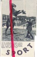 Bergen Op Zoom - Paardendressuur Winnaar Asselberghs Uit Antwerpen - Orig. Knipsel Coupure Tijdschrift Magazine - 1933 - Zonder Classificatie