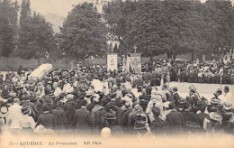 FRANCE - 65 - Lourdes - La Procession - Carte Postale Ancienne - Lourdes