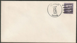 USA 1954 Postal Cover.  - 1941-60