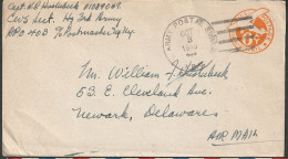 United States - Postal Stationary. US Army Postal Service A.P.O. October 1945 Airmail. UC3 - 1941-60