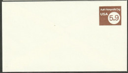 United States - Postal Stationary. 1982 5,9c - Scott U591 Unused ** - 1981-00