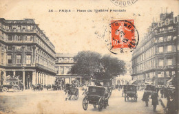 FRANCE - 75 - Paris - Place Du Théâtre Français - Carte Postale Ancienne - Plätze