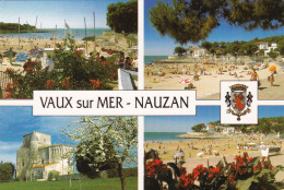 VAUX SUR MER .NAUZAN .  17 . LA PLAGE DE NAUZAN . L EGLISE ROMANE - Vaux-sur-Mer