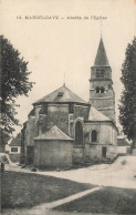 Marcelcave * Place Et Abside De L'église Du Village - Autres & Non Classés