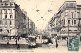 FRANCE - 13 - Marseille - La Cannebière - Carte Postale Ancienne - Canebière, Centro Città