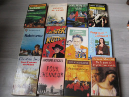 Lot De 12 Livres De Poche Pocket FOLIO J'ai Lu Le Masque Divers Bon état - Loten Van Boeken