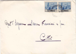 RS - Rep. S. Marino -  Vedute L. 1 X 2  Per Città - Briefe U. Dokumente