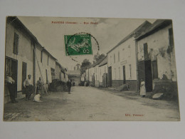 SOMME-NAOURS-RUE BRULE ED POUSSART-ANIMEE - Naours