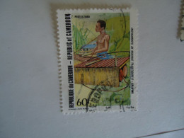 CAMEROON USED STAMPS  MUSICAL WITH POSTMARK - Cameroun (1960-...)