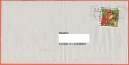 LUSSEMBURGO - LUXEMBOURG - 2000 - 16F Communication Par Route + Flamme - Viaggiata Da Luxembourg Per Le Lavandou, France - Storia Postale