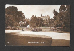 Oxford - Angleterre - C.P.A.  Oxford - Angleterre - Balliot College Oxford - Photo By Penrose & Palmer - Oxford