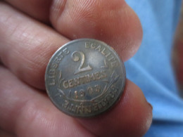 FRANCE 2 CENTIMES 1903 SUP+ - 2 Centimes