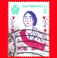 SAN MARINO - Usato - 2021 - 200 Anni Della Nascita Di Anita Garibaldi - Ritratto - 3.50 - Used Stamps