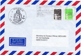 32809# MARIANNE JUMELET LETTRE Obl 975 ST PIERRE ET MIQUELON 1998 PHILATELIE NANCY MEURTHE MOSELLE - Storia Postale