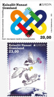 Greenland .2023.Europa CEPT.Peace – The Highest Value Of Humanity.2 V.** . - Nuevos