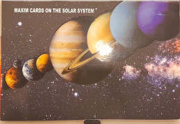 India 2018 - 19 The Solar System "INDIA POST" Set Of Picture Postcard PPC STAMPED & CANCELLED Special Pack As Per Scan - Asie