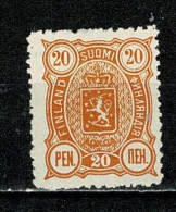 Finland 1889 31A Perf. 12½. Nieuw Zonder Gom / Neuf Sans Gomme (2 Scans) - Ungebraucht