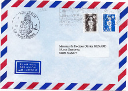 32822# MARIANNE BRIAT LETTRE Obl 975 ST PIERRE ET MIQUELON 1998 PHILATELIE NANCY MEURTHE MOSELLE - Storia Postale