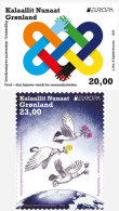 Greenland .2023.Europa CEPT.Peace – The Highest Value Of Humanity.2 V. From Booklet  ** . - Ongebruikt