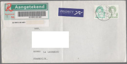 OLANDA - NEDERLAND - Paesi Bassi - 2000 - 1,50 + 10G - Recommandé - Viaggiata Da Leiderdorp Per Le Lavandou, France - Storia Postale