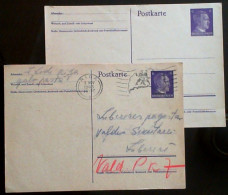 LATVIJA  1943 2 Postkarte - Lettonie