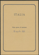 Europa CEPT 1975 Italie - Italy - Italien Y&T N°DP1222 à 1223 - Michel N°PD1489 à 1490 (o) - Format 130*185 - 1975