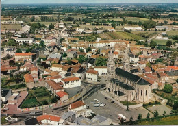 85. LES ESSARTS. VUE AERIENNE. CENTRE DE LA VILLE. 1975. - Les Essarts