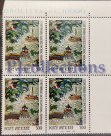 3613-VATICANO -VATICAN CITY 1990 DIOCESI PECHINO - NANCHINO FULL SHEET 4 STAMPS MNH - Unused Stamps