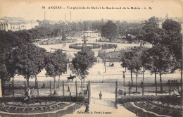 FRANCE - 49 - Angers - Vue Générale Du Mail Et Le Boulevard De La Mairie - Carte Postale Ancienne - Angers