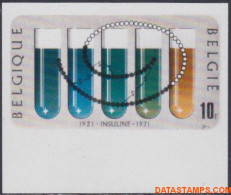 België 1971 - Mi:1648, Yv:1595, OBP:1595, Stamp - □ - Insulin Discovery - 1961-1980