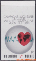 België 1972 - Mi:1675, Yv:1619, OBP:1619, Stamp - □ - World Campaign Heart - 1961-1980