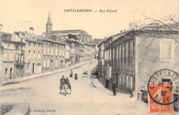 FRANCE - 11 - Castelnaudary - Rue Riquet - Carte Postale Ancienne - Castelnaudary