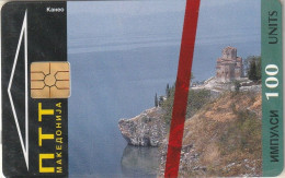 MACEDONIA DEL NORTE. MK-PTT-0001A. Kaneo - 1st Issue. 100U. 1995-11. (004). MINT - NUEVO - Macédoine Du Nord