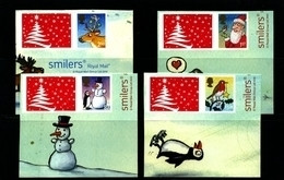 GREAT BRITAIN - 2012  CHRISTMAS  LITHO  SET  EX SMILERS   MINT NH - Unused Stamps