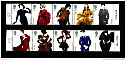 GREAT BRITAIN - 2012  GREAT BRITISH FASHION  SET  MINT NH - Unused Stamps