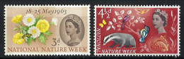 GRANDE BRETAGNE Ca.1963:  Les  ZNr. 351P-352P Neufs** - Unused Stamps