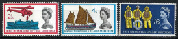 GRANDE BRETAGNE Ca.1963:  Les  ZNr. 353-355 Neufs** - Unused Stamps
