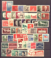 DDR Jahrgang 1958 Komplett Postfrisch Ohne Block 15 - Unused Stamps