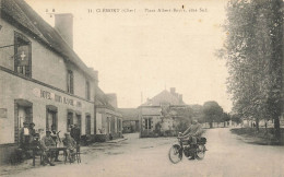 18 - CHER - CLÉMONT - Place Albert-Boyer - Côté Sud - Hôtel De La Croix Blanche, JARRY - Superbe Animation - 10346 - Clémont