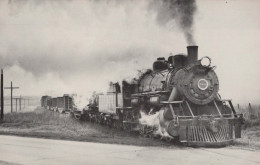 TREN TRANSPORTE Ferroviario Vintage Tarjeta Postal CPSMF #PAA387 - Trains