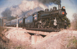 TREN TRANSPORTE Ferroviario Vintage Tarjeta Postal CPSMF #PAA371 - Trains
