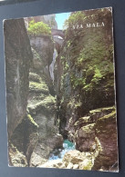 Via Mala Schlucht Bei Thusis - Printed Orell Füssli, Zürich - Photoglob-Wehrli, Zürich - # 6505 - Thusis