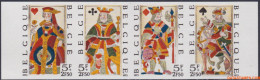 België 1973 - Mi:1746/1749, Yv:1689/1692, OBP:1695/1698, Stamp - □ - Solidarity Playing Cards - 1961-1980